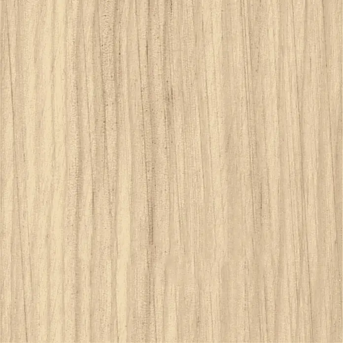 Bondex Reinigungsmittel Sauna Reiniger - 500 ml, Chlorfrei, Sprühflasche - Nahaufnahme eines hellen Holzfurniers mit feiner Maserung und warmen Farbtönen, ideal für Möbeldesign.