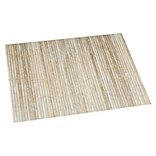 Alfombra de bambú Cool (Blanco, 240 x 160 cm)