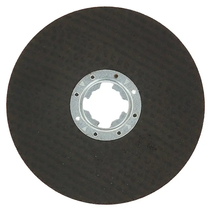 Bosch Professional X-Lock Disco de corte Standard - Orificio: 22,23 mm, 1 ud. - Disco abrasivo con inserto metálico en el centro, adecuado para amoladoras angulares para procesar diversos materiales.