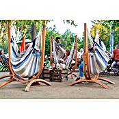 La Siesta Conjunto hamaca Udine (L x An x Al: 180 x 115 x 163 cm, Azul/Blanco) | BAUHAUS