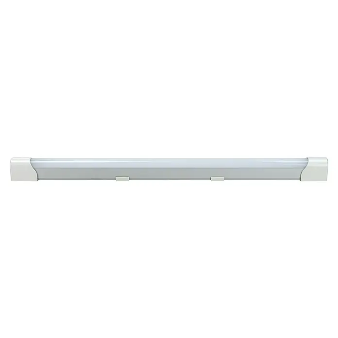E2 elektro LED-Lichtleiste Base - L x B x H: 600 x 30 x 35 mm, Lichtfarbe: Neutralweiß, 1 Stk., 10 W - LED-Röhrenleuchte mit schlankem Design, ideal für die Innenraumbeleuchtung. Energiesparend und langlebig, perfekt für Büro oder Werkstatt.