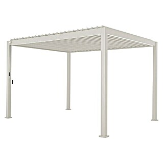 Sorara Pergola Mirador Classic (B x T: 300 x 400 cm, Farbe Gestell: Weiß, Aluminium)
