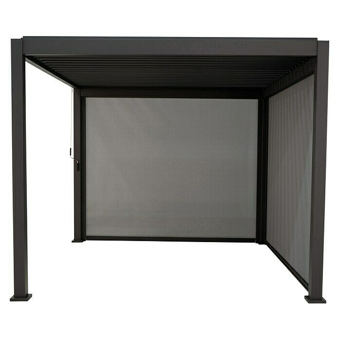 Sorara Seitenelement Rollo Solid & Basic (360 cm, Anthrazit) | BAUHAUS