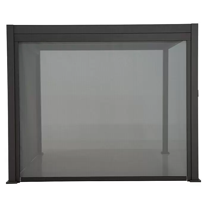 Sorara Seitenelement Rollo Solid & Basic300 cm, Anthrazit
