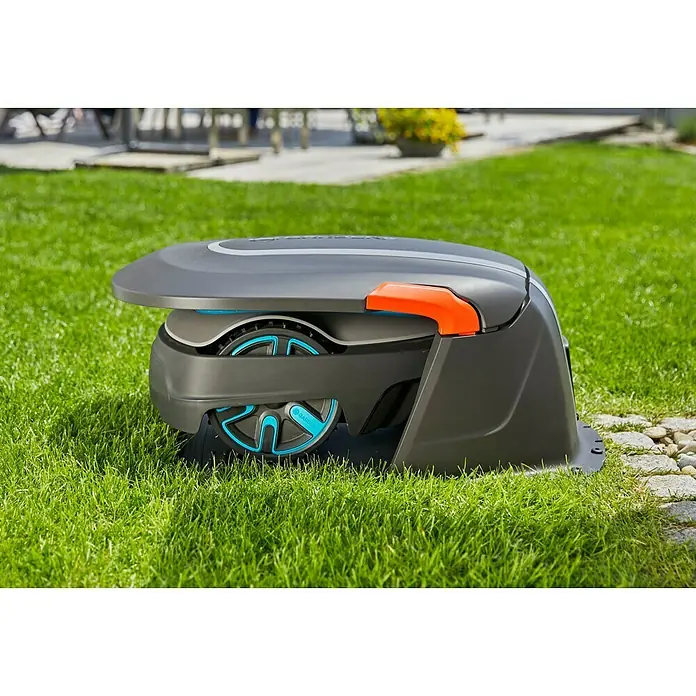 Gardena Mähroboter-Garage Sileno Life - L x B x H: 790 x 590 x 333 mm, Grau, Gardena Mähroboter Sileno minimo/Sileno life/Sileno city/smart Sileno life/smart Sileno city - Der Gardena Mähroboter im Detail: Ein innovatives Gartengerät für einen perfekt gepflegten Rasen, der die Gartenarbeit erleichtert.
