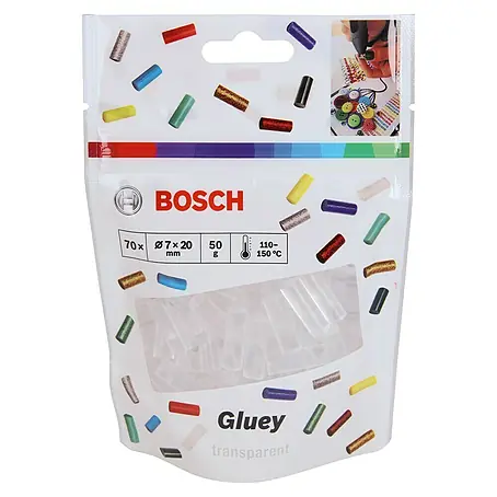 Bosch Gluey Klebepatronen Transparent