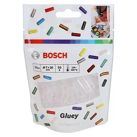 Bosch Gluey Klebepatronen Transparent