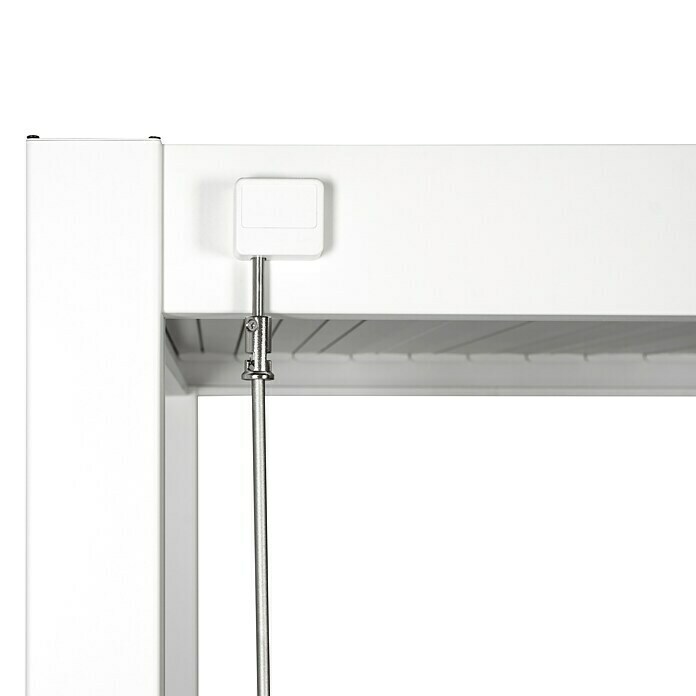 Sorara Lamellenpavillon Mirador Deluxe (B x T: 300 x 400 cm, Farbe Gestell: Weiß, Aluminium) | BAUHAUS