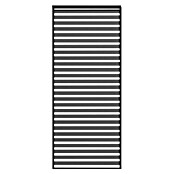 Sorara Pavillon-Seitenwand aus Lamellen (B x H: 123 x 240 cm, Anthrazit, Für lange Seite des Sunfun Lamellenpavillon Korfu) | BAUHAUS