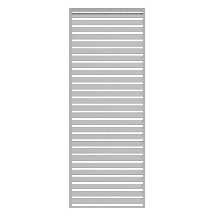Sorara Pavillon-Seitenwand aus Lamellen (B x H: 113 x 240 cm, Weiß, Für die Modelle Classic und Deluxe mit Länge 360 cm) | BAUHAUS