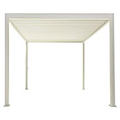 Sorara Lamellenpavillon Mirador Deluxe (B x T: 300 x 400 cm, Farbe Gestell: Weiß, Aluminium) | BAUHAUS