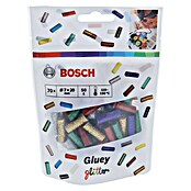 Bosch Gluey Barras termoadhesivas Glitter (70 uds., Diámetro cartucho de cola: 7 mm)