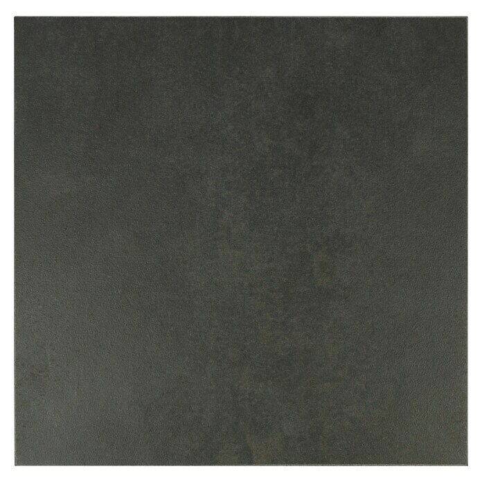 Fliesenmuster Metallo Ferro (15 x 15 cm, Schwarz, Matt)