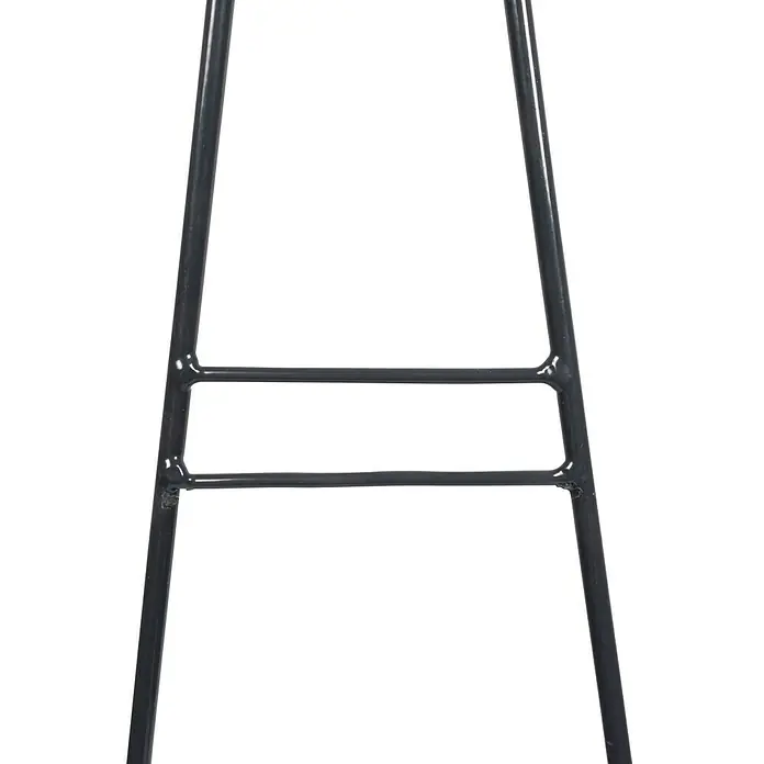 Windhager Rankhilfe Tree - B x H: 20 x 80 cm, Metall - Metallgestell eines Barhockers in Schwarz, minimalistisch und modern designt. Ideal für Küchen oder Bars.