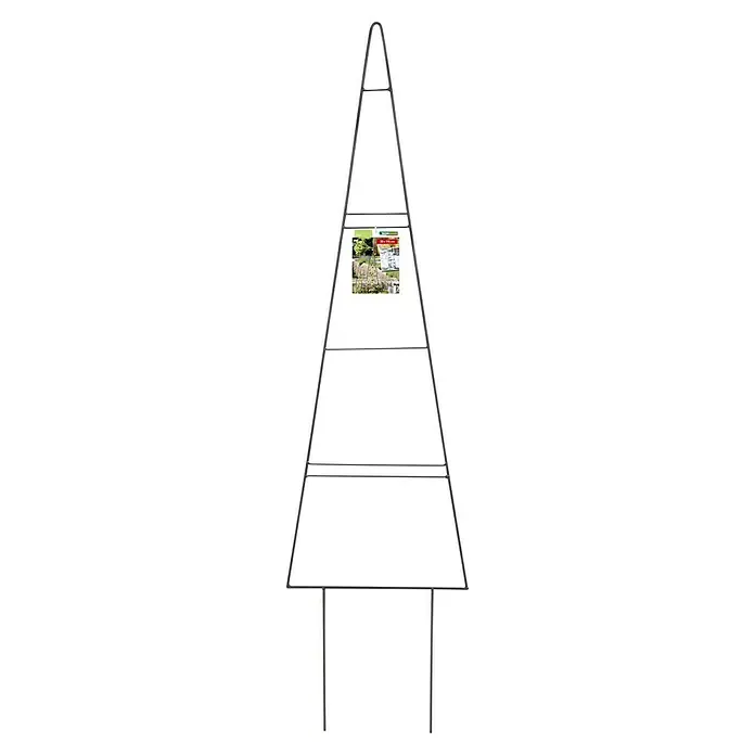 Windhager Rankhilfe Tree - B x H: 30 x 115 cm, Metall - Pflanzenstütze in Pyramidenform, ideal für Kletterpflanzen im Garten. Stabile Konstruktion für optimalen Halt und dekoratives Wachstum.