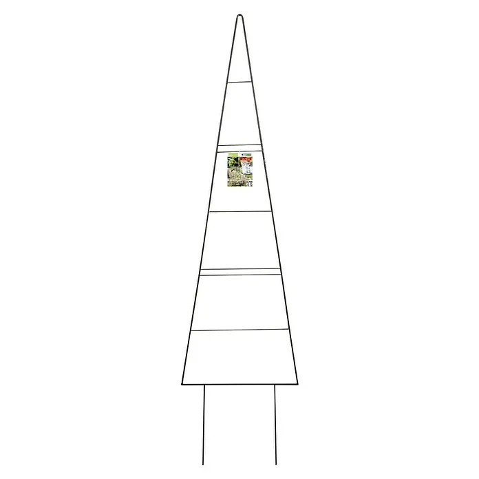 Windhager Rankhilfe Tree - B x H: 40 x 150 cm, Metall - Gartendekoration: Pyramidenförmiges Rankgitter aus Metall, ideal für Kletterpflanzen im Garten oder auf der Terrasse, für eine stilvolle grüne Oase.