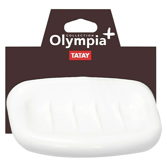 Tatay Olympia Jabonera (Polipropileno, Blanco)