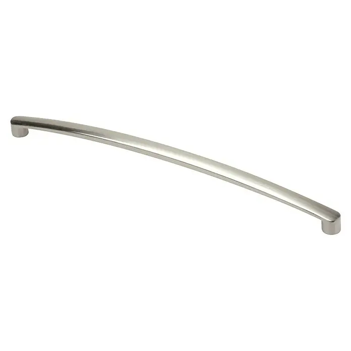 Möbelgriff - Typ Möbelgriff: Bügel, 224 mm, Sonstige, Verchromt - Gebogener, silberfarbener Schrankgriff, ideal für moderne Möbel. Er ist langlebig und verleiht Ihren Möbeln einen eleganten Touch.