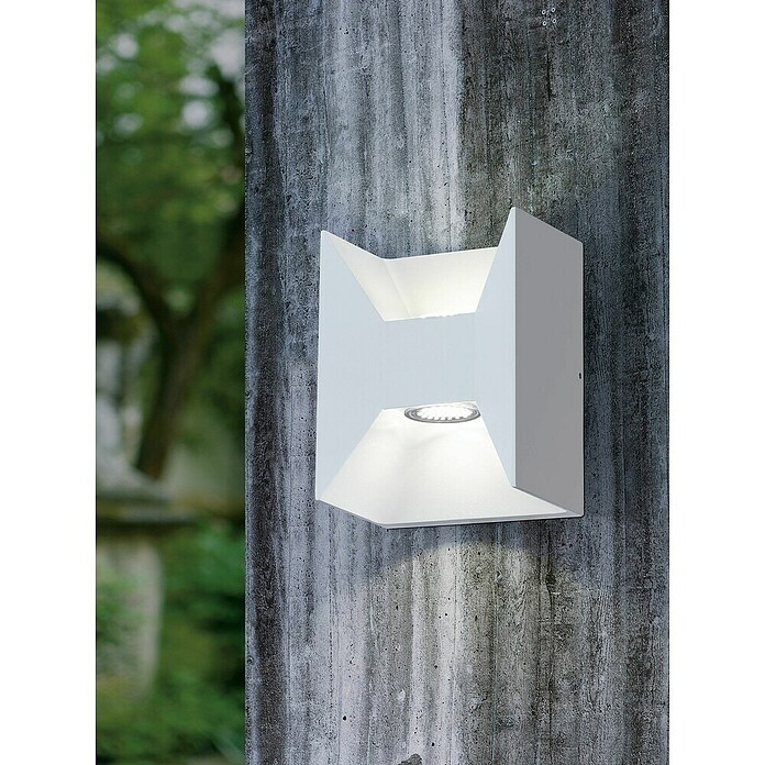 Eglo Aplique exterior LED Morino (2 luces, 2 x 2,5 W, Blanco cálido)