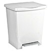 Tatay Cubo con pedal Millenium (23 l, Blanco, Plástico)