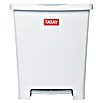 Tatay Cubo con pedal Millenium (23 l, Blanco, Plástico)