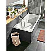 Camargue Badewanne Hermosa (180 x 80 cm, Weiß, Sanitäracryl)