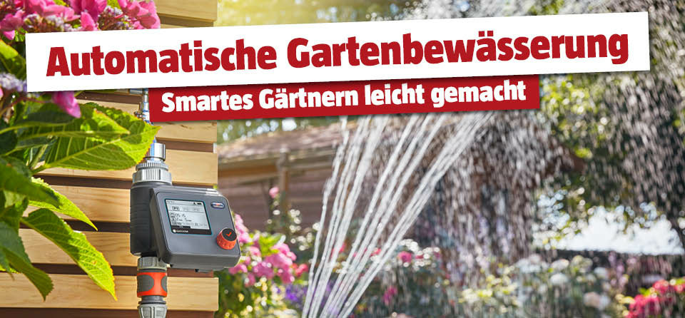 Automatische Gartenbewässerung
