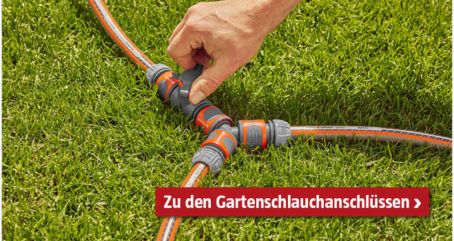 Gartenschlauchanschlüsse