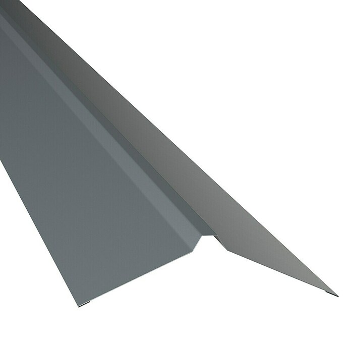 Metdach Dachfirst Gerade PP12 (Anthrazit, Länge: 200 cm, Stahl) | BAUHAUS