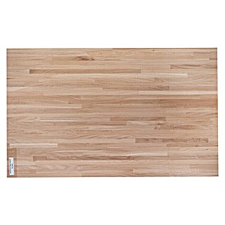 Exclusivholz Masivna drvena lijepljena ploča (Hrast, 2.200 x 600 x 18 mm)
