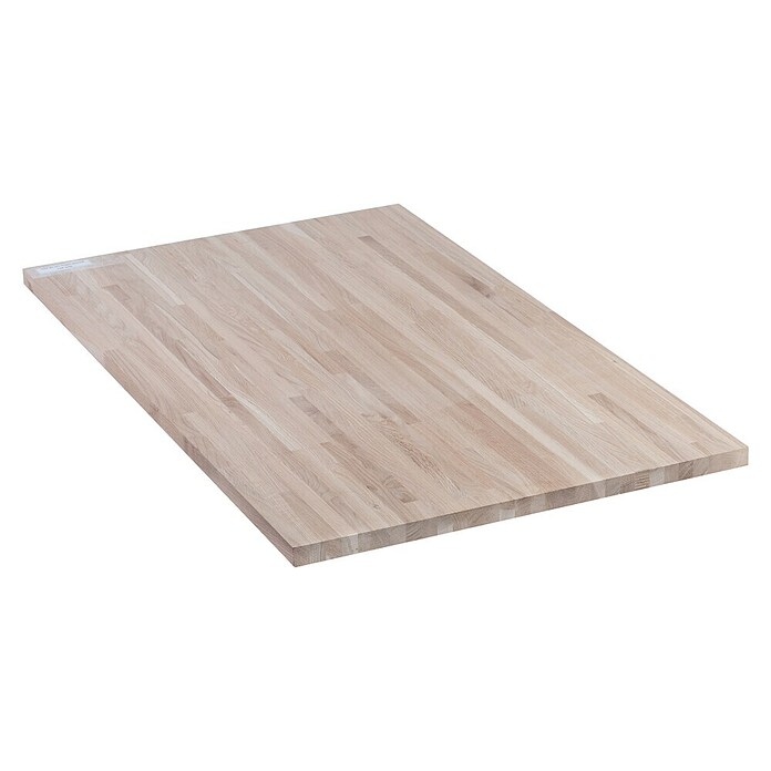 Leimholzplatte Eiche (Eiche, Qualitätsstufe Leimholzplatte: B/C, 800 x 400 x 18 mm) | BAUHAUS