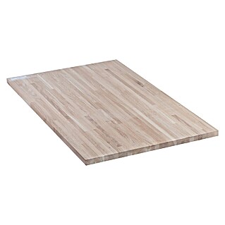 Leimholzplatte Eiche (Eiche, Qualitätsstufe Leimholzplatte: B/C, 800 x 400 x 18 mm)