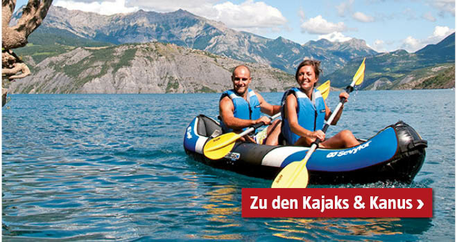 Kajaks und Kanus