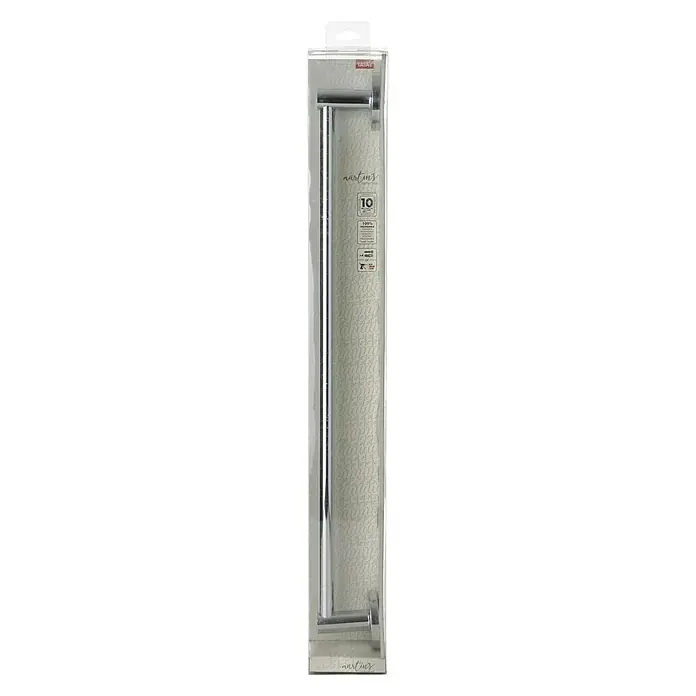 Tatay Martins Toallero de barra - Ancho: 60 cm, Cromo - Un toallero cromado Tatay empaquetado, ideal para cualquier baño para colgar y secar toallas con estilo.