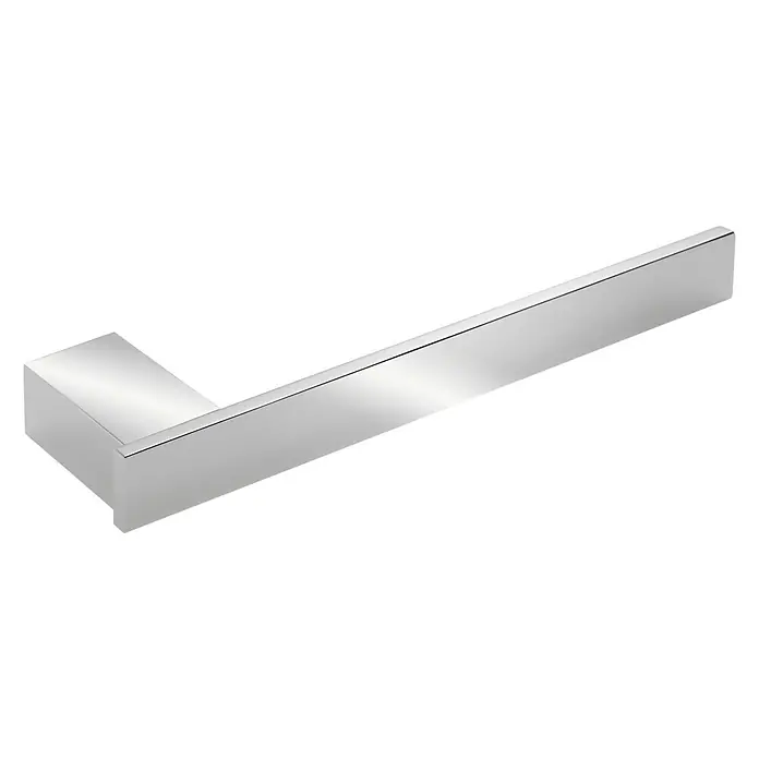 Tatay Oslo Toallero - Ancho: 27 cm, Atornillado, Resplandeciente - Toallero moderno con líneas rectas en cromo brillante. Ideal para un baño elegante.