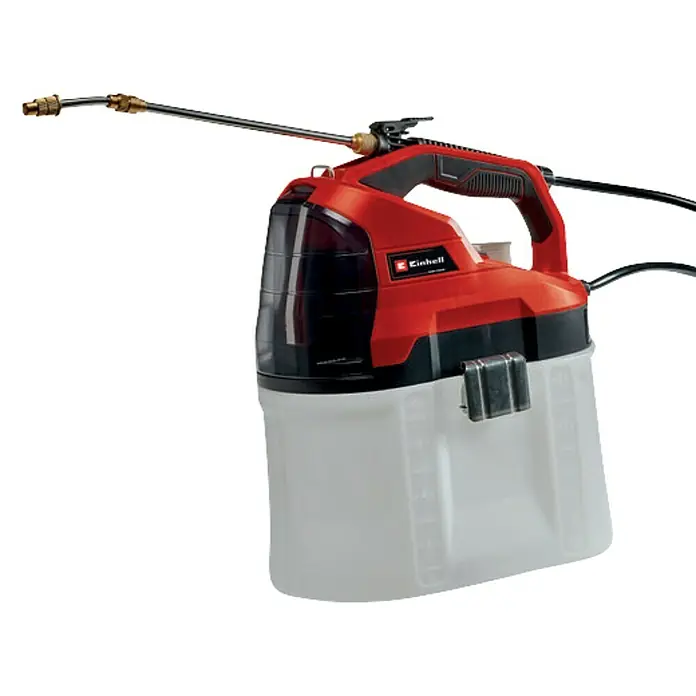 Einhell Power X-Change 18V Akku-Sprühgerät GE-WS 18/75 LI-SOLO - 18 V, Ohne Akku, Füllmenge: 7,5 l - Einhell Akku-Drucksprüher im Detail. Ideal für Garten und Pflanzenpflege, bietet präzises Sprühen und einfache Handhabung.