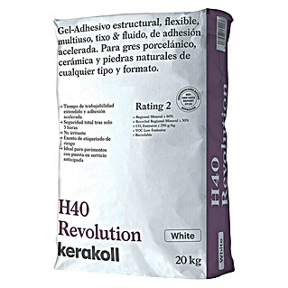 Kerakoll Cemento cola H40 Revolution (20 kg, Blanco)