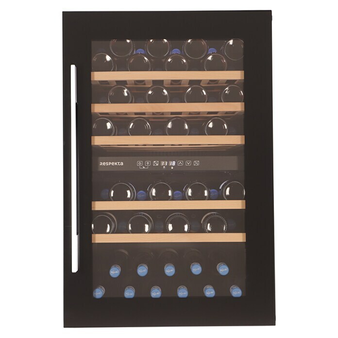 Respekta Weinkühlschrank Bruno (Einbaugerät, L x B x H: 56,3 x 59 x 88,5 cm, Schwarz) | BAUHAUS