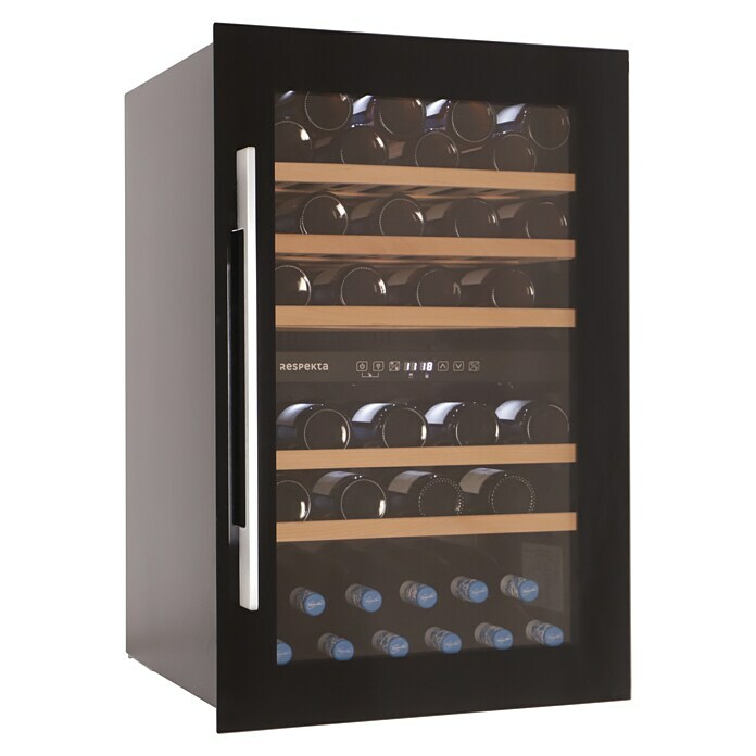 Respekta Weinkühlschrank Bruno (Einbaugerät, L x B x H: 56,3 x 59 x 88,5 cm, Schwarz) | BAUHAUS