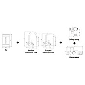 Thermoflow Untertischspeicher 100EFI/RFI (5 l, Ausführung: Armatur rund) | BAUHAUS