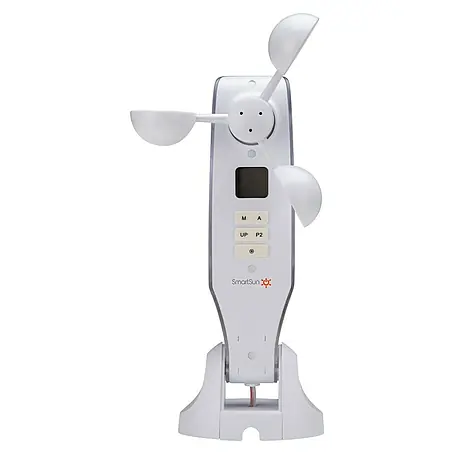 SmartSun  Sensor solar y de viento con pantalla LCD