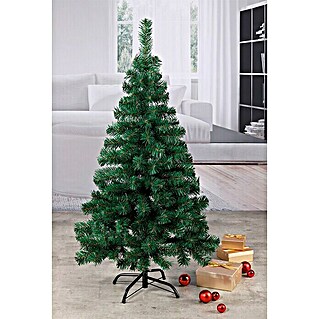 Künstlicher Weihnachtsbaum (Höhe: 150 cm, Grün, Standfuß, 320 Zweige)