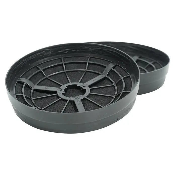 Respekta Kohlefiltermatte MIZ 0023 N - Kunststoff, 2 Stk. - Zwei Aktivkohlefilter für Dunstabzugshauben, die Gerüche und Fett effektiv absorbieren und so für saubere Luft in der Küche sorgen.