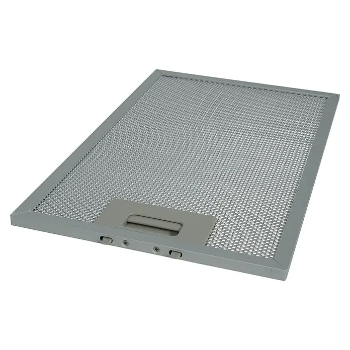 Respekta Fettfilter MIZ 33060 - Metall, 1 Stk. - Filter für Dunstabzugshaube aus Metall, rechteckig mit feinem Netz und Griff zur einfachen Entnahme.