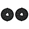 Respekta Aktivkohlefilter MIZ6000 (Kunststoff, Gesamtstückzahl: 2 Stk., Passend für: Respekta Dunstabzugshauben CH 21060 SBZ, CH 21060 WBZ, CH 22010 SBZ, CH 22010 WBZ, CH 22010/90 WBZ & CH 22010/90 SBZ) | BAUHAUS