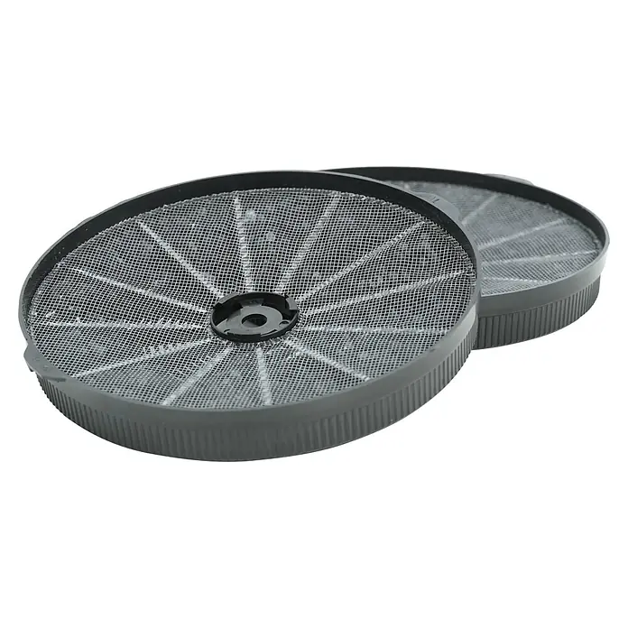 Respekta Aktivkohlefilter MIZ 1000N - Kunststoff, Gesamtstückzahl: 2 Stk., Passend für: Respekta Dunstabzugshaube CH 24060 SAM, CH 24060 WAM, CH 24090 SAM, CH 24090 WAM, CH 3100 GIS A, CH 44060 GAM, CH 44068-90 IX A, CH 44078-60 IX A, CH 44090 GAM, CH 44099 GISAM, CH 66038-60 SAM, CH 66038-60 WAM, CH 66038-90 SAM , CH 66038-90 WAM, CH 88060 S A+, CH 88060 W A+, CH 88090 S A+ & CH 88090 W A+ - Hier sind zwei graue Dörrautomaten-Gittereinsätze, die ein feines Netzgewebe haben und für eine gleichmäßige Luftzirkulation sorgen.