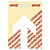 Pickup Sticker (Motief: Pijl, Wit)
