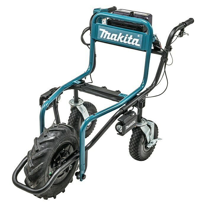 Makita Akku-Schubkarre DCU180Z18 V, Ohne Akku, Tragkraft: 150 kg Front View