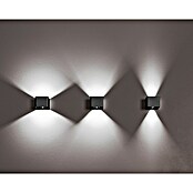 Lavida Aplique de pared con batería Lucca (L x An x Al: 10 x 10 x 8 cm, 1,2 W, Negro, Blanco cálido) | BAUHAUS