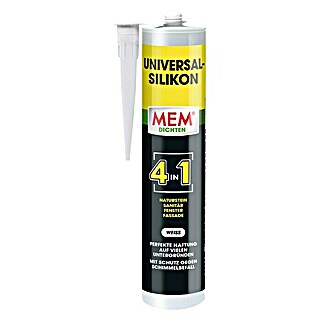 MEM Universal-Silikon 4in1 (Weiß, 300 ml)